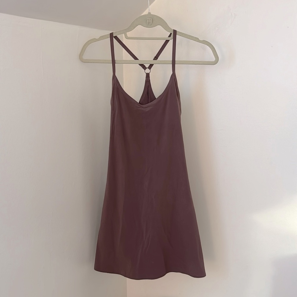 Outdoor Voices Exercise Dress Plum XXS
